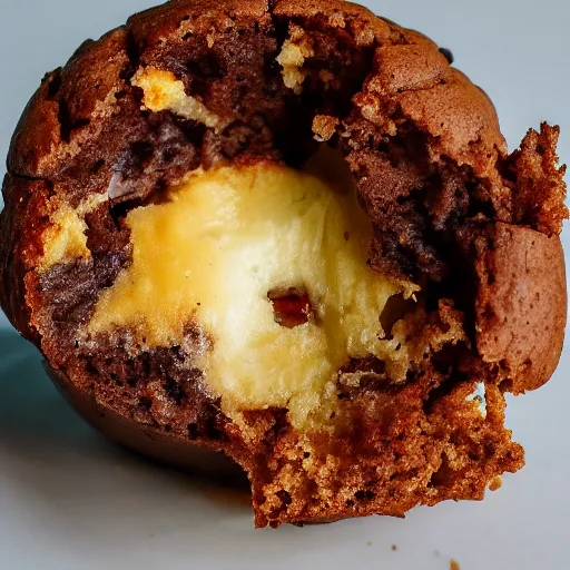 Image similar to sinkhole inside of planetsized muffin, 5 5 mm