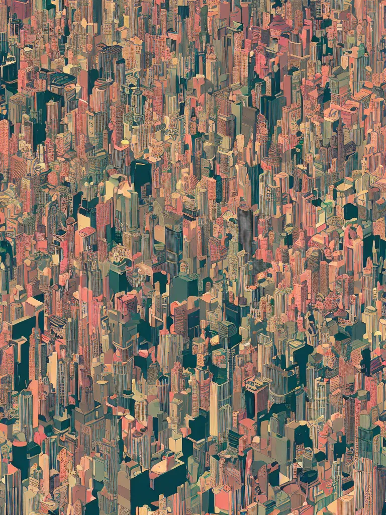 Image similar to alcohol city, Intricate ultradetailed illustration by Tomer Hanuka, by Victo Ngai, by James Gilleard
