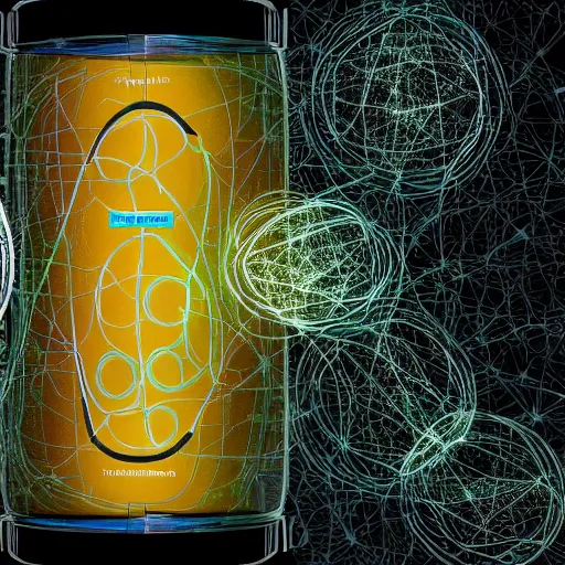 Neural network connections visualisation inside of jar Stable