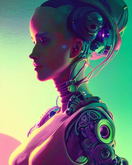 Image similar to portrait of a beautiful woman monster astronaut, intricate abstract. cyberpunk, intricate artwork, bathed in light, octane render, unreal engine, gaudy colors, greg rutkowski, loish, rhads, beeple, makoto shinkai and lois van baarle, ilya kuvshinov, rossdraws, tom bagshaw, alphonse mucha, global illumination