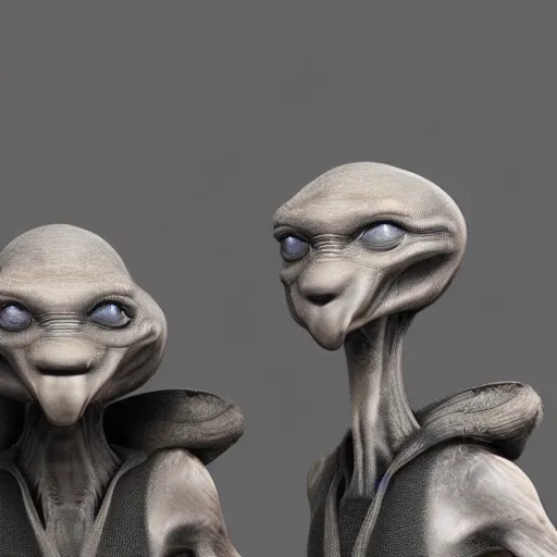 the grey aliens