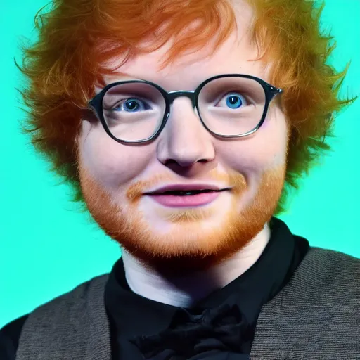 Image similar to cursed ed sheeran, 4 k, 8 k