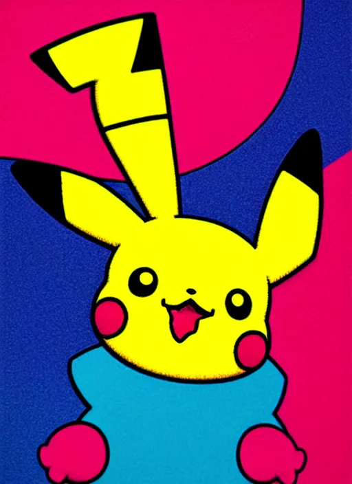 Image similar to pikachu by shusei nagaoka, kaws, david rudnick, airbrush on canvas, pastell colours, cell shaded, 8 k