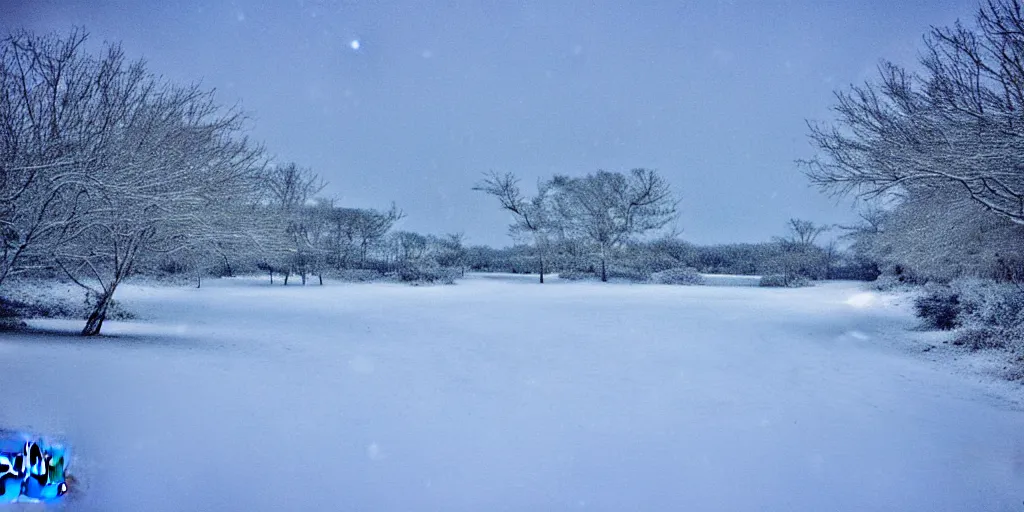 bahamas in the snow, photograph, Stable Diffusion OpenArt