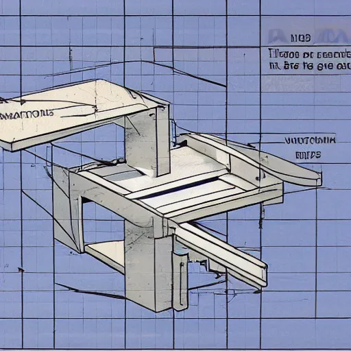 Image similar to technical drawing of a portable antigravity generator