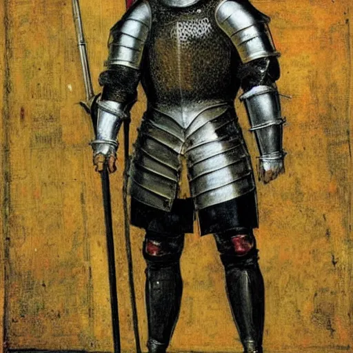 Prompt: a 15th-century knight by John Millais cfg_scale 10