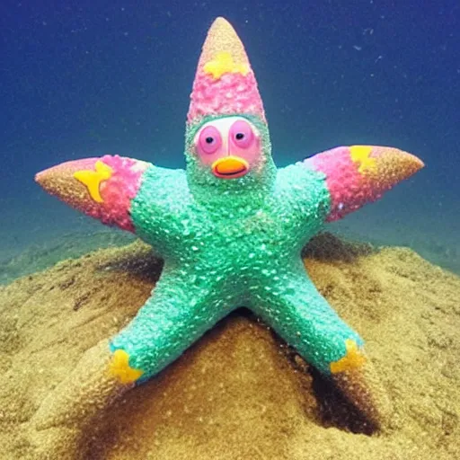 Prompt: Patrick star