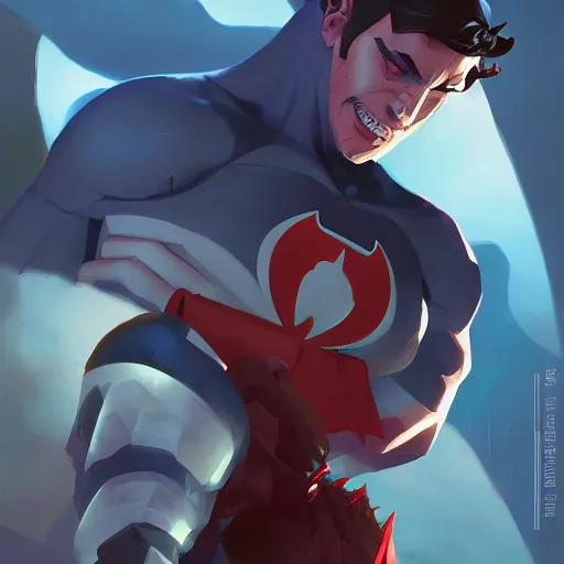 Image similar to hero world batman, behance hd by jesper ejsing, by rhads, makoto shinkai and lois van baarle, ilya kuvshinov, rossdraws global illumination