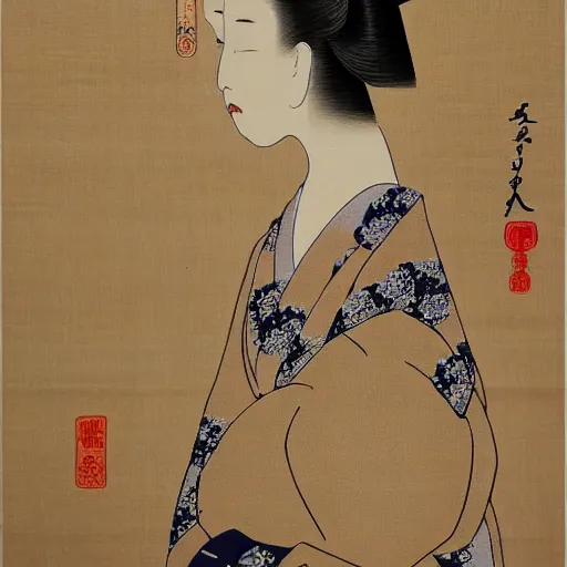 Image similar to Japanese fine art