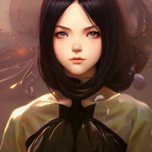 Image similar to ultra realistic illustration, violet parr anime, intricate, elegant, highly detailed, digital painting, artstation, concept art, smooth, sharp focus, illustration, art by artgerm and greg rutkowski and alphonse mucha and wlop