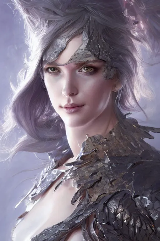 Prompt: metallic metamorphosis, d & d, fantasy, portrait, highly detailed, headshot, digital painting, trending on artstation, concept art, sharp focus, illustration, art by artgerm and greg rutkowski and ayami kojima