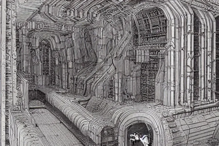 Prompt: intricate, 3 d, electrical sub station, style by caspar david friedrich and wayne barlowe and ted nasmith.