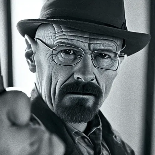 Prompt: Walter White doing the gritty, gritty, goes hard, detailed, award winning, skilled, meth, science,