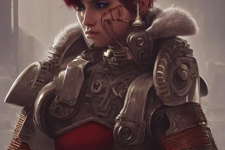 Image similar to cyberpunk roman legionaire, elegant, highly detailed, highly detailed, sharp focus, illustration, beautiful, trending on artstation, artwork by wlop