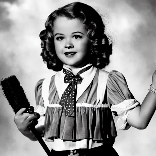 Image similar to shirley temple as hermione granger