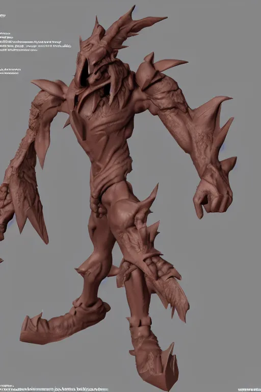 Prompt: a character sculpt by entei ryu