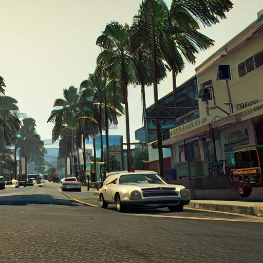 Image similar to screenshot of Grand Theft Auto: Kingston, for ps5, Highly Detailed, Unreal engine 5, HD, 8k, GTX 3090,