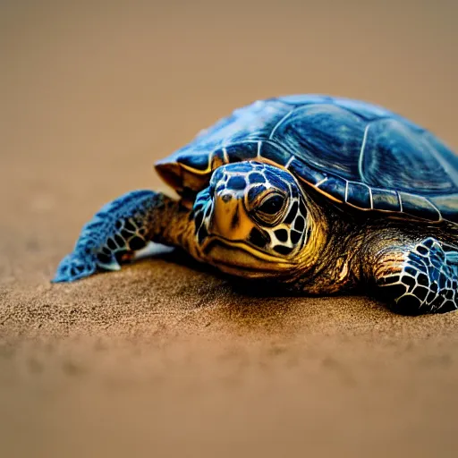 Prompt: an award winning portrait photo of a turtle