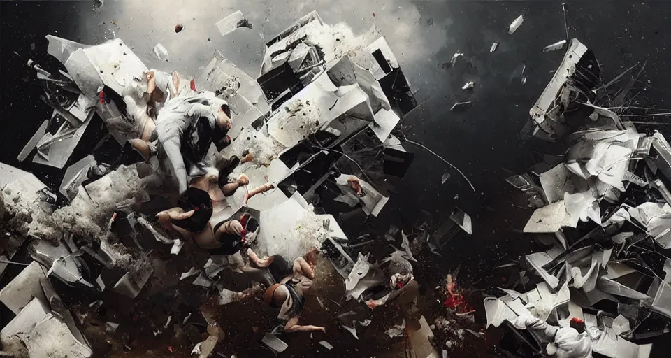 Image similar to the two complementary forces that make up all aspects and phenomena of life, by Jeremy Geddes