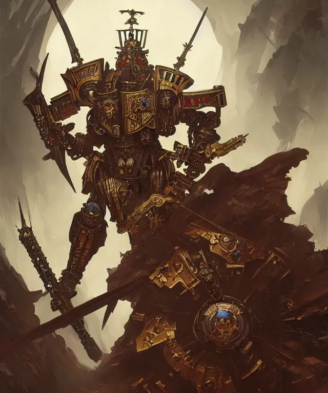 Image similar to Peter Crouch as Warhammer 40k Emperor, portrait, fantasy, intricate, elegant, highly detailed, digital painting, artstation, concept art, smooth, sharp focus, illustration, art by artgerm and greg rutkowski and alphonse mucha