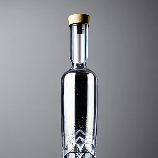 Image similar to A Vodka Bottle on the space, 8K, Ultra Detailed, Very Impressive, smooth and sharp focus