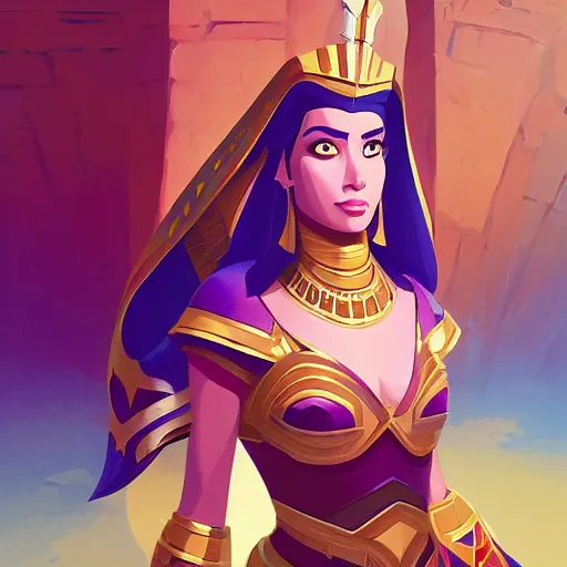 Prompt: egyptian princess in her royal chambers icon vector minimalist warcraft, loftis, cory behance hd by jesper ejsing, by rhads, makoto shinkai and lois van baarle, ilya kuvshinov, rossdraws global illumination