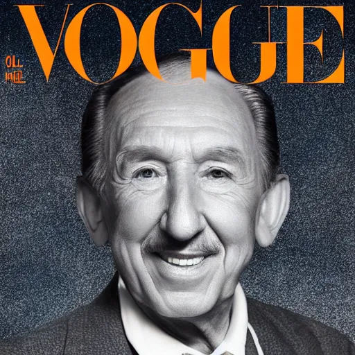 Prompt: old walt disney at age of 5 8 6 years old, color ( sony a 7 r iv, symmetric balance, polarizing filter, photolab, lightroom, 4 k, dolby vision, photography award ), vogue, perfect face, movie poster