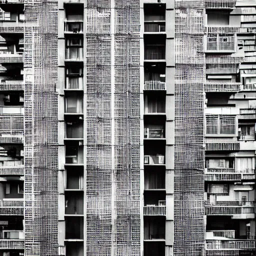 Prompt: an architectural photo of Tokyo in the style of a brutalist soviet city