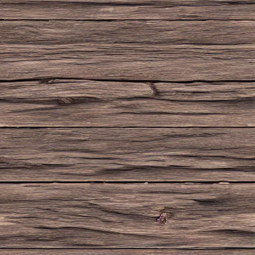 Image similar to 4K old and dusty cabin wood floor with cratches and bumps. Seamless high detailed PBR material.