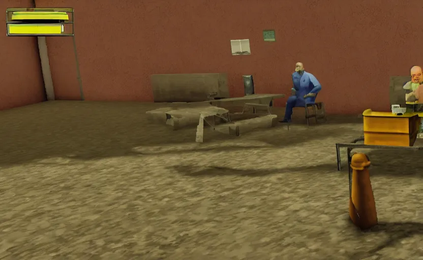 Image similar to Breaking Bad the game, PS1 Screenshot