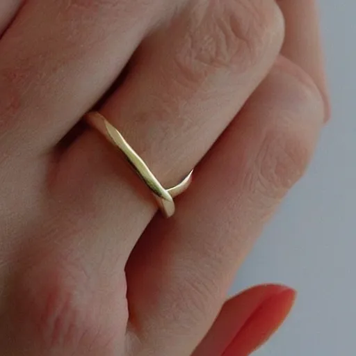 Image similar to it is very beautiful, very elegant. a wide ring with a wide round base