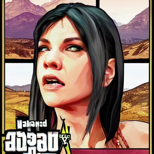 Image similar to Lisa Manoban in GTA V Art Cover