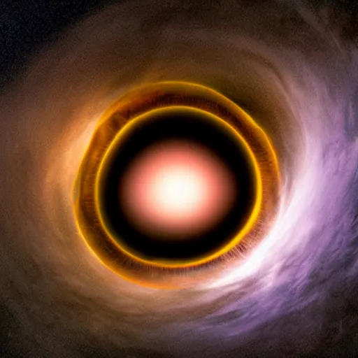 Image similar to the inside of a black hole