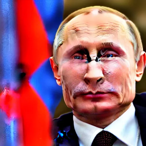 Image similar to vladimir putin with a pocket full of gravy