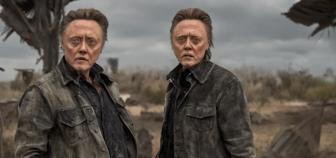 Prompt: christopher walken as logan in the movie logan ( 2 0 1 7 )