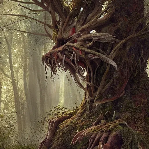 Prompt: photo realistic image of a ent, stunning 3 d render inspired art by istvan sandorfi and greg rutkowski, perfect facial symmetry, realistic, highly detailed attributes and atmosphere, dim volumetric cinematic lighting,