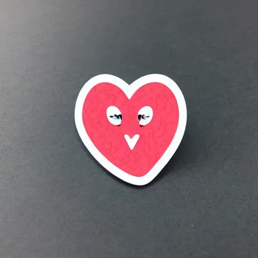 Image similar to cute realistic heart sticker