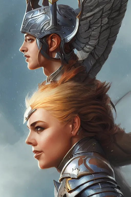 Image similar to amazon valkyrie athena, d & d, fantasy, portrait, highly detailed, headshot, digital painting, trending on artstation, concept art, sharp focus, illustration, art by artgerm and greg rutkowski and magali villeneuve