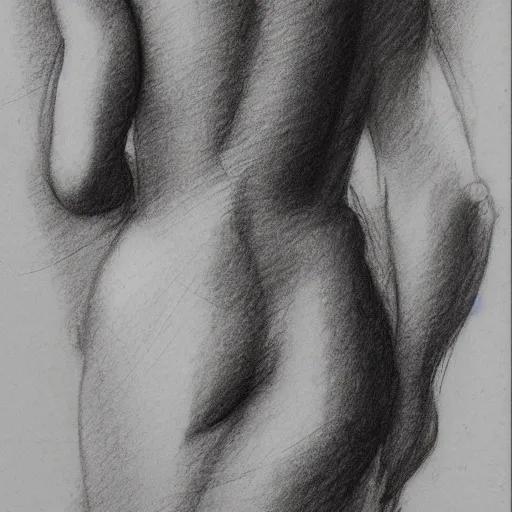 Image similar to of a beautiful girl sketched in pencil by michelangelo lots of little sketches a study of the female form ultra detail maximillist