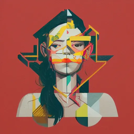 Prompt: Doechii profile picture by Sachin Teng, asymmetrical, Organic Painting , Matte Painting, geometric shapes, hard edges, graffiti, street art:2 by Sachin Teng:4