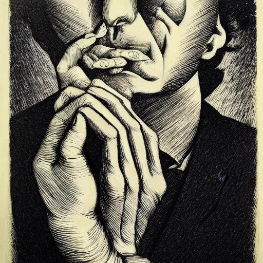 Image similar to lithography grain effect on paper secret artefact conceptual figurative post - morden monumental dynamic portrait drawn by goya and escher and hogarth, inspired by magritte, illusion surreal art, highly conceptual figurative art, intricate detailed illustration, controversial poster art, polish poster art, geometrical drawings, no blur