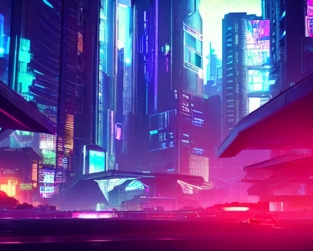 Image similar to Cyberpunk Manila with neon lights, matte painting by Barclay Shaw, featured in artstation, octane render, cinematic, elegant, intricate, 8k, HDR