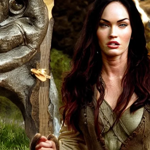 Image similar to megan fox as a hobbit