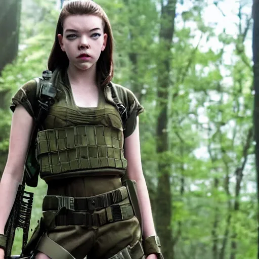 Prompt: anya taylor - joy g. i joe 4 k