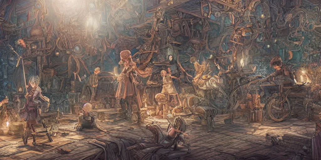 Image similar to we have also come to this hallowed spot to remind america of the fierce urgency of now. ultrafine highly detailed colorful illustration, intricate linework, sharp focus, octopath traveler, final fantasy, unreal engine highly rendered, global illumination, radiant light, intricate environment