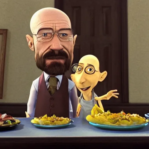 Image similar to walter white in ratatouille