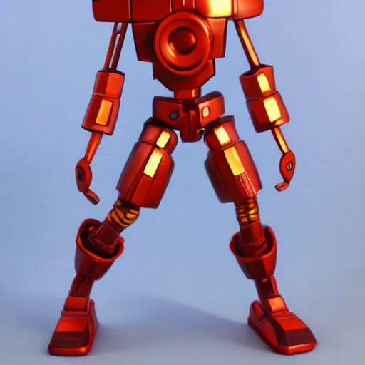 Image similar to fem Iron Giant made of porcelain