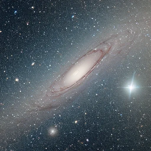 Image similar to andromeda galaxy