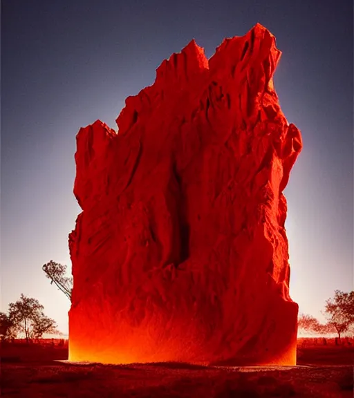 Image similar to lokah samastah sukhino bhavantu vertical red light, painting art, volumetric lighting, majestic light, ethereal, hyperrealistic, at night, epic, masterpiece, by reuben wu