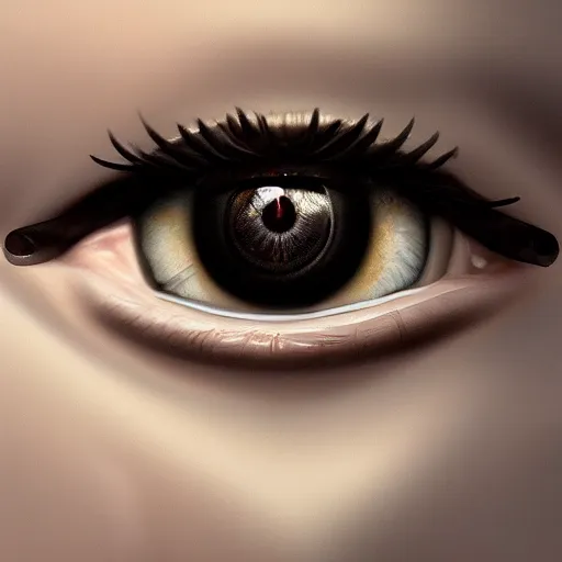 Prompt: Eye of the Beholder, intricate, elegant, highly detailed, digital painting, artstation, concept art, smooth, sharp focus, illustration, art by WlOP